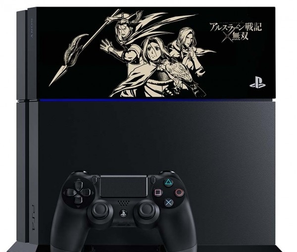 《亚尔斯兰战记X无双》限定版PS4主机黑白款曝光