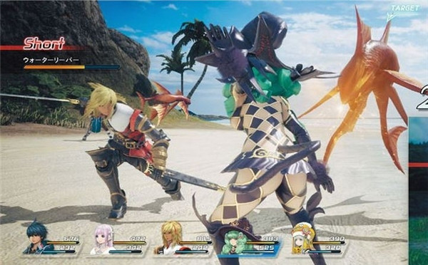 《星之海洋5:忠诚与背叛》海量截图及角色设定 5人对战很激烈