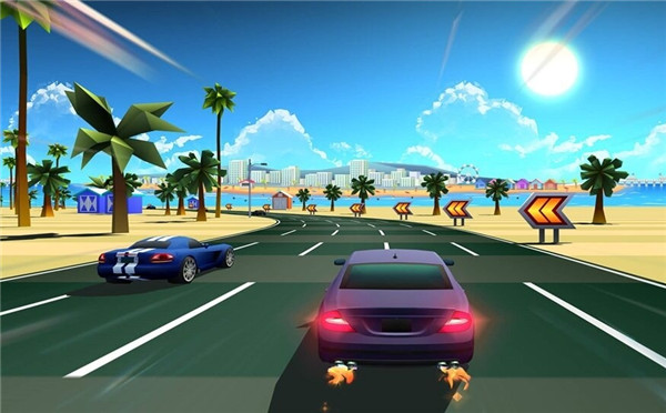 怀旧风格赛车游戏《追逐地平线》即将登陆PS4！