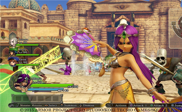 《勇者斗恶龙:英雄》美版最新截图曝光:战斗系统吊炸天