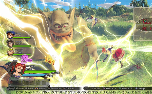 《勇者斗恶龙:英雄》美版最新截图曝光:战斗系统吊炸天