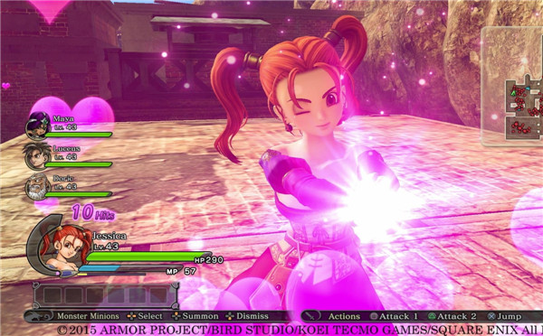 《勇者斗恶龙:英雄》美版最新截图曝光:战斗系统吊炸天