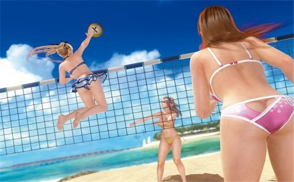 《死或生:沙滩排球3》Soft引擎最新截图 乳摇更清晰诱人！