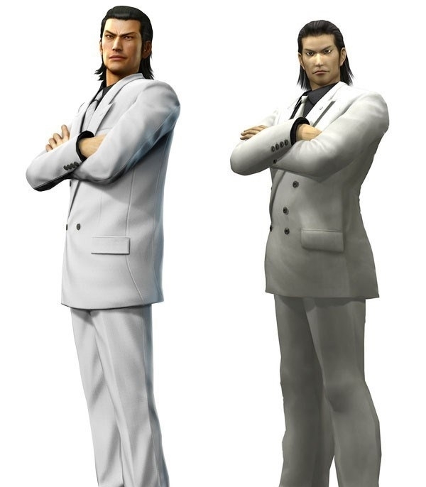 《如龙:极》配音角色及角色建模新旧对比:新图更有色彩