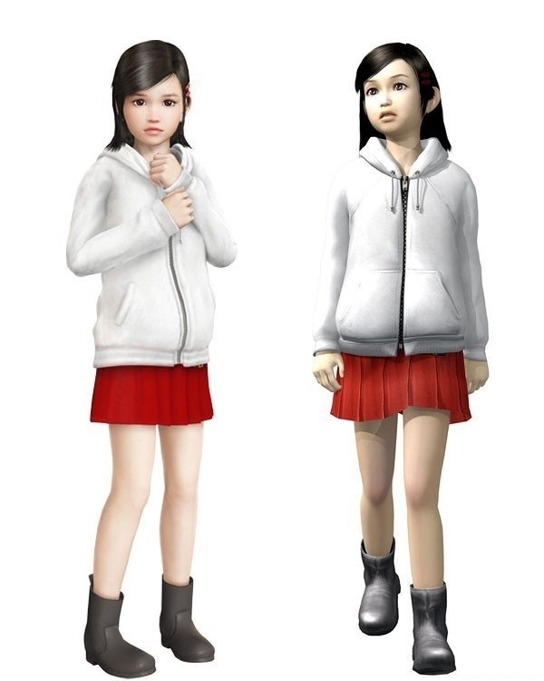 《如龙:极》配音角色及角色建模新旧对比:新图更有色彩