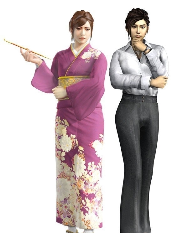 《如龙:极》配音角色及角色建模新旧对比:新图更有色彩