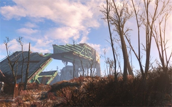 《辐射4》环境截图公布 Creation引擎展现荒凉世界