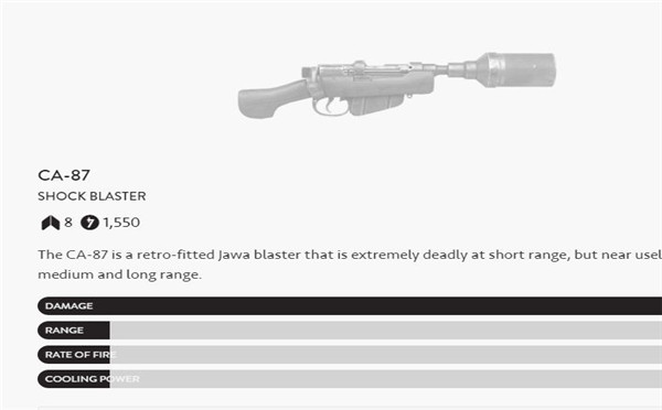 《星球大战:前线》爆能枪数据及六大英雄技能曝光!