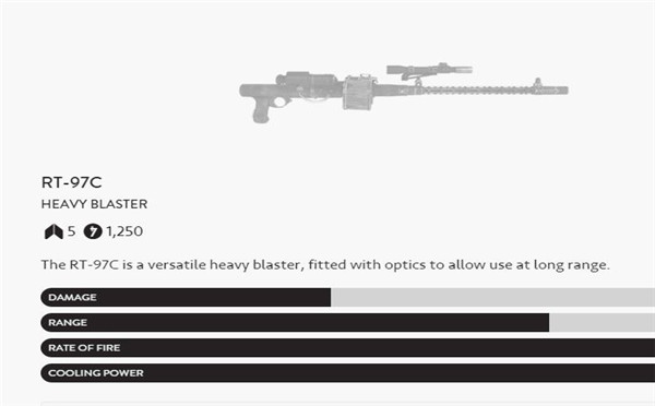 《星球大战:前线》爆能枪数据及六大英雄技能曝光!
