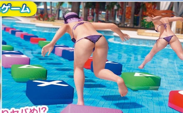 《死或生:沙滩排球3》最新截图 运动会上比基尼掉了!