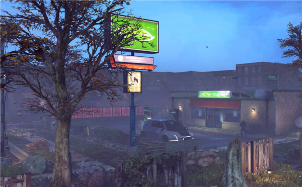 《幽浮2》最新截图 外星人到来之前的宁静小镇