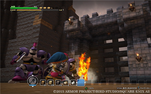 《勇者斗恶龙:建造者》最新截图:开矿车探索第三大陆