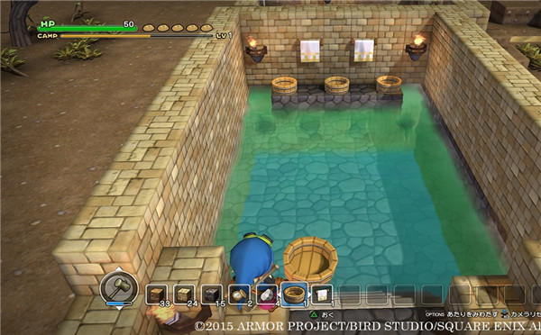 《勇者斗恶龙:建造者》最新截图:开矿车探索第三大陆