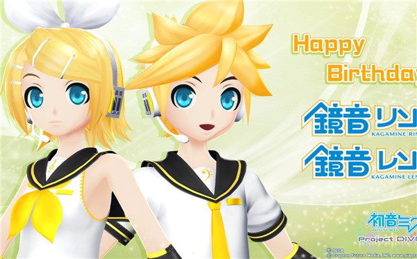 《初音未来:歌姬计划X》最新预告 镜音双子生快!