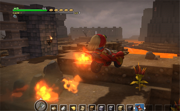 《勇者斗恶龙:建造者》最新截图 戴Mug面具的大姐现身