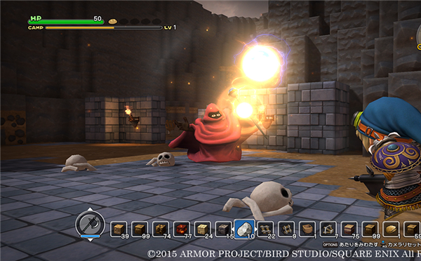 《勇者斗恶龙:建造者》最新截图 戴Mug面具的大姐现身