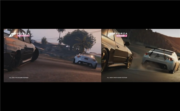 《GTA5》重制《极限竞速:地平线2》预告 以假乱真!