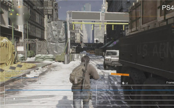 《全境封锁》PS4/Xbox One帧数画质对比演示曝光