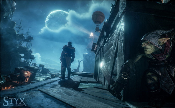 虚幻4新作《冥河:黑暗碎片》最新截图公布 场景大气!