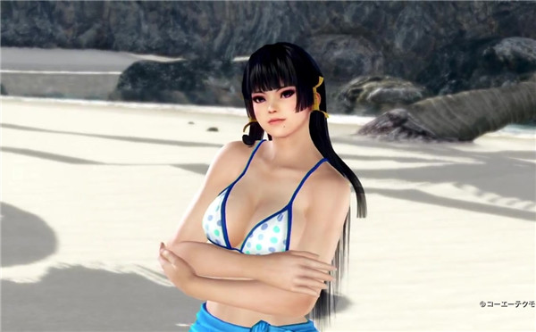 《死或生:沙滩排球3》新角色天狗女预告 海边淋浴好诱惑!