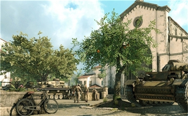 《狙击精英4》游戏截图首爆 意大利风情的小镇好美