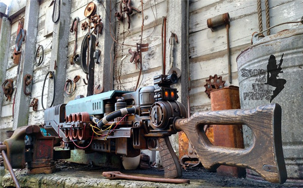 《辐射4》狂热粉丝自制高斯步枪 让人惊叹