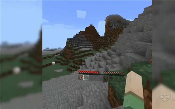 VR版《我的世界》搬石块演示 长时间玩会晕哦