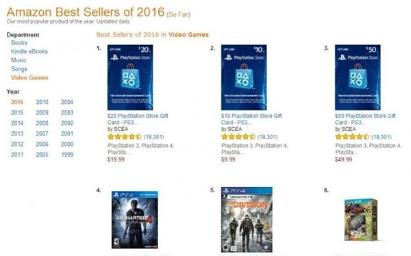 神作《神秘海域4》尚未发售 竟已稳居亚马逊销量榜首位