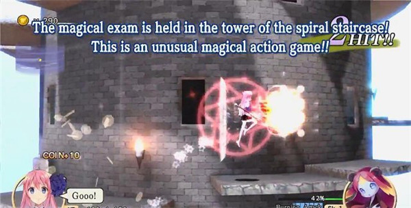 新作《魔法x螺旋》最新演示 魔法萌妹身姿曼妙