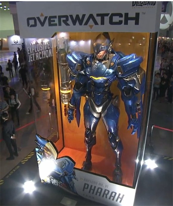 《守望先锋》超大手办驾临韩国 5月24日不见不散哟!