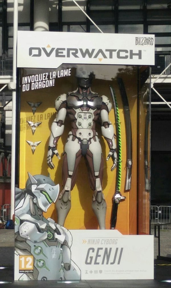 《守望先锋》超大手办驾临韩国 5月24日不见不散哟!