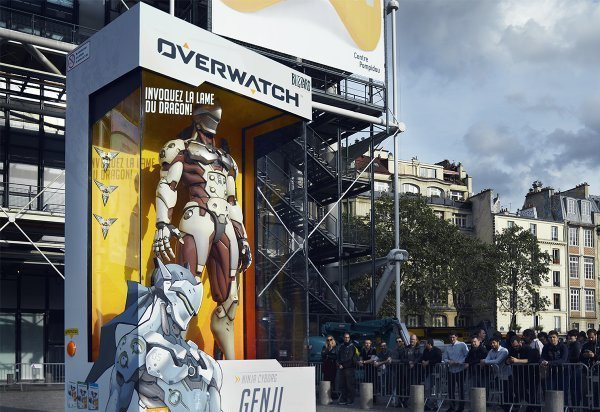 《守望先锋》超大手办驾临韩国 5月24日不见不散哟!