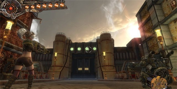 台湾《机控全城》已登steam青睐之光 爆乳妹邀您点赞