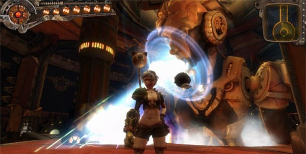 台湾《机控全城》已登steam青睐之光 爆乳妹邀您点赞