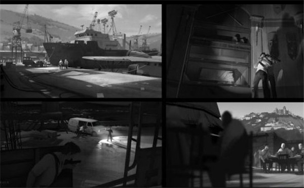 《神秘海域4》场景图曝光 大量艺术概念图太惊人了