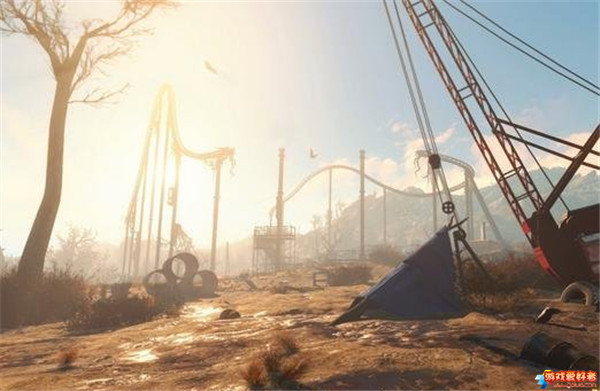 《辐射4》DLC核子世界地图 巨大游乐园遍布不法之徒