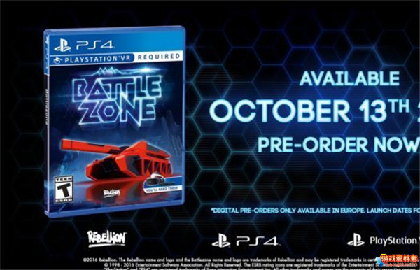 VR《战争地带》最新预告 带你进入最真实的坦克战