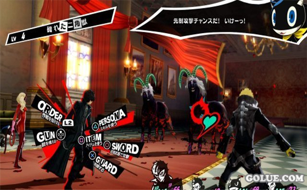 《女神异闻录5》PS4版 VS PS3版画质 PS3毫不逊色