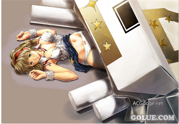 漫画《香烟酱》堪称烟民大福利 吸烟打炮两不误