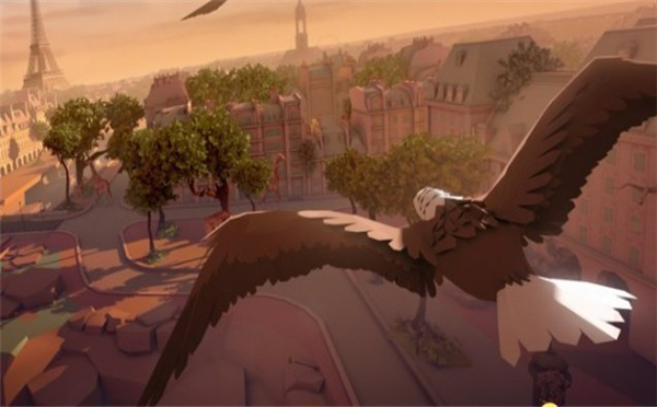 VR新作《鹰飞》宣传片曝光 在巴黎上空欣赏埃菲尔铁塔和凯旋门