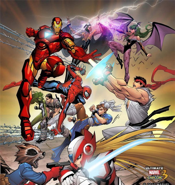 终极漫画英雄vs.Capcom 3