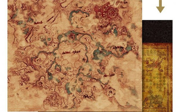 《塞尔达传说荒野之息》特别版地图曝光 全新截图欣赏