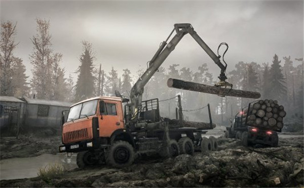 旋转轮胎:泥泞奔驰