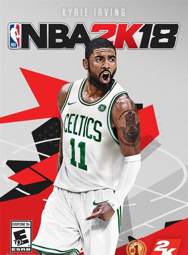 《NBA 2K18》新封面曝光 霸气欧文身穿11号队服