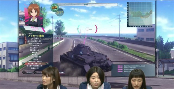 《少女与战车:战车梦幻大会战》首段实机视频展示坦克大战