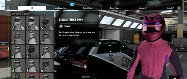 《极限竞速7》驾驶员装备分享 女司机角色演示