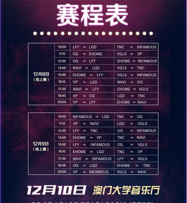 《DOTA2》MDL Minor赛程公布 小组第一可自由选择对手