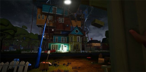 《你好邻居》发布两段游戏视频 邻居太吓人！