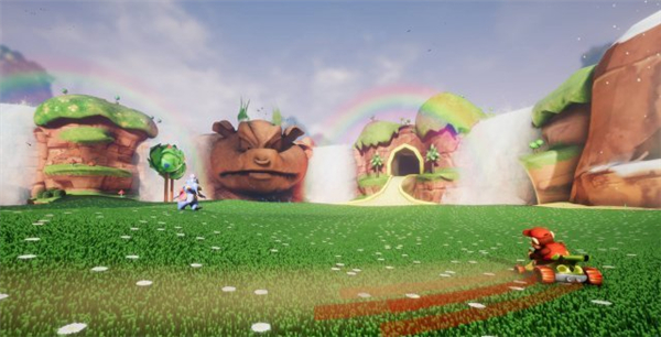 《迪迪金刚赛车》虚幻引擎4自制版截图曝光 梦幻效果抢先体验