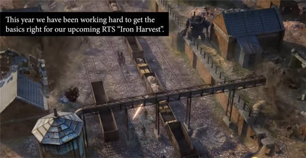 RTS游戏《钢铁收割》新演示曝光 将于明年登陆PC/PS4